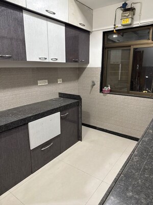 Kitchen in 3 BHK Apartment at Acme Ozone, Manpada – for Rent