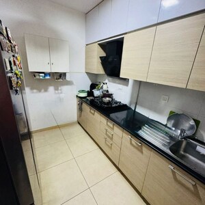 Kitchen in 3 BHK Apartment at Bhartiya Nikoo Homes Phase 2, Kannur – for Rent