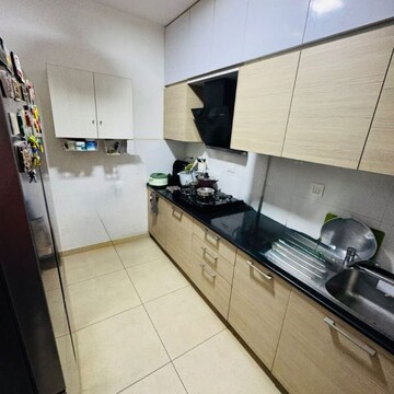 Kitchen in 3 BHK Apartment at Bhartiya Nikoo Homes Phase 2, Kannur – for Rent