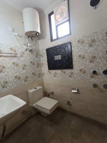 Bathroom in 1 BHK Apartment at Apex Anuradha Apartments, Paschim Vihar – for Rent