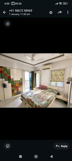 2 BHK + Extra Room Apartment For Rent in Dev Ashoka Apartment