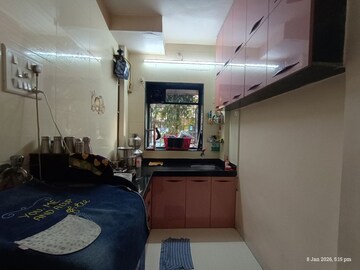Kitchen in 1 BHK Apartment at Sumangal CHS Airoli, Kopar Khairane – for Rent