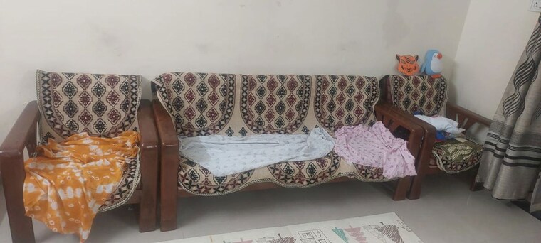 Living Room, dreams-nandini 2 Bedroom 1230 Sq.Ft. Apartment In Shewalwadi Pune 9764518