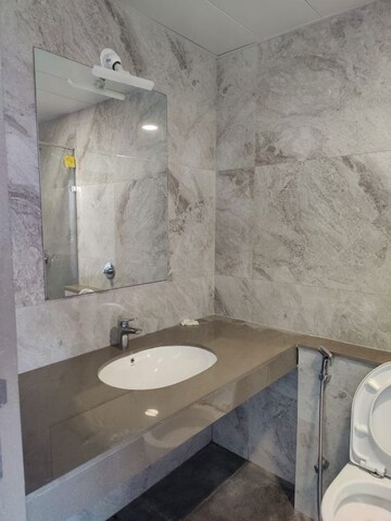 Bathroom in 3 BHK Apartment at Bhandari 43 Privet Drive, Balewadi – for Rent