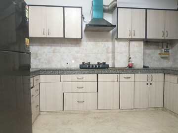 Kitchen in 3 BHK Builder Floor at Greater Kailash I – for Rent