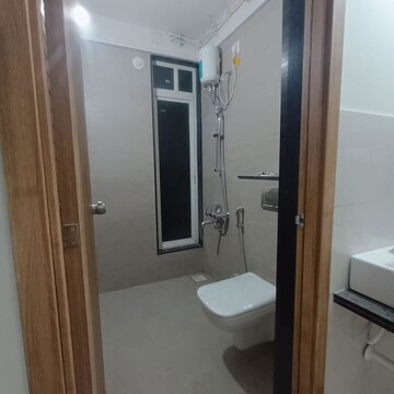 Bathroom in 2 BHK Apartment at Rama Fusion Towers, Hinjewadi – for Rent