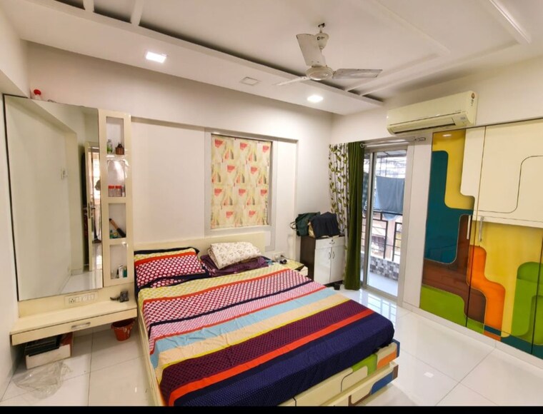 Bedroom, dev-ashoka-apartment 2 Bedroom 700 Sq.Ft. Apartment In Vartak Nagar Thane 9764642