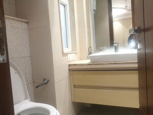 Bathroom in 3 BHK Builder Floor at Greater Kailash I – for Rent