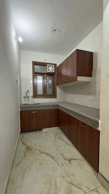 Kitchen in 2 BHK Builder Floor at Palm Residency Chhatarpur, Chattarpur – for Rent