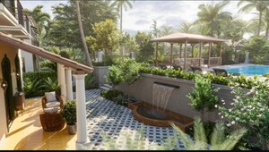 Balcony in 4 BHK Villa at Siolim – for Sale