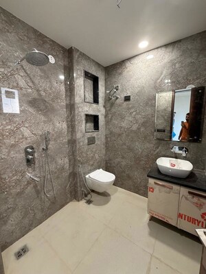 Bathroom in 4 BHK Builder Floor at Eros Rosewood City, Sector 49 – for Rent