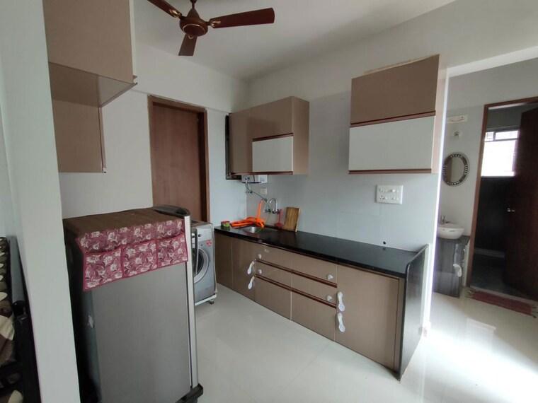 Kitchen, shiv-zen-world 2 Bedroom 950 Sq.Ft. Apartment In Manjari Pune 9764708