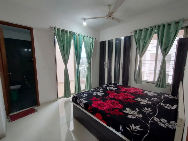 Bedroom, shiv-zen-world 2 Bedroom 950 Sq.Ft. Apartment In Manjari Pune 9764708