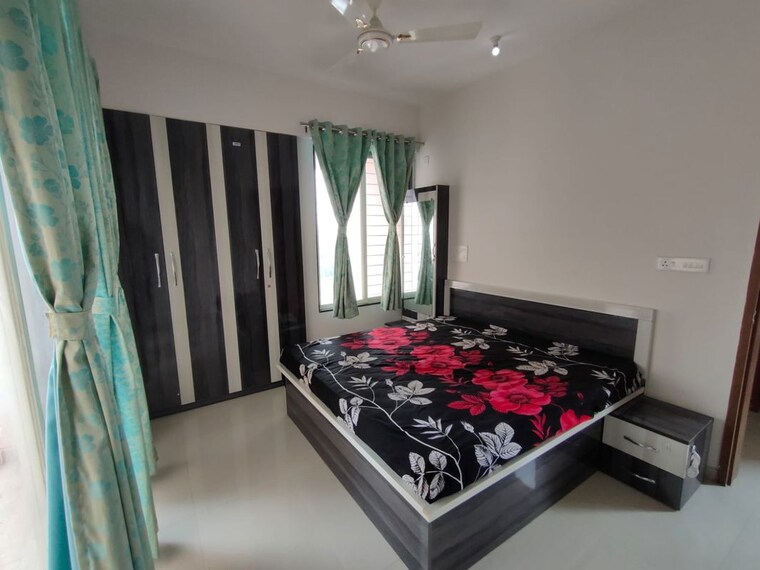 Bedroom, shiv-zen-world 2 Bedroom 950 Sq.Ft. Apartment In Manjari Pune 9764708