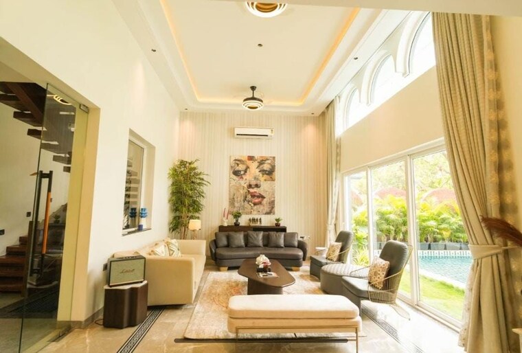 Living Room, moira 5 Bedroom 4545 Sq.Ft. Villa In Moira Goa 9764724