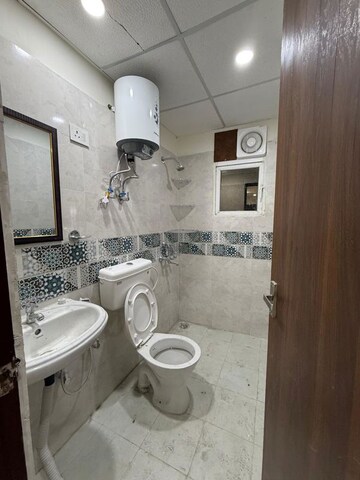 Bathroom in 3 BHK Apartment at Unitech Fresco, Sector 50 – for Rent