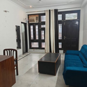 Living Room in 1 BHK Builder Floor at RWA Residential Society Sector 46, Jharsa – for Rent