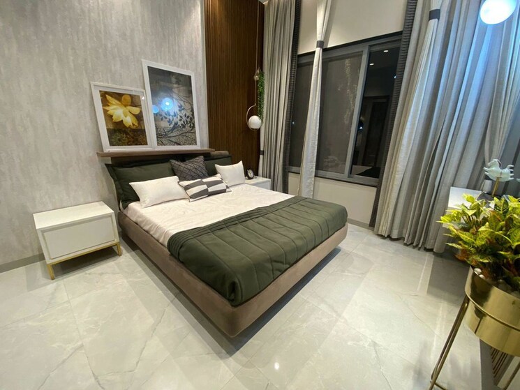 Bedroom, unique-youtopia 3 Bedroom 1085 Sq.Ft. Apartment In Kharadi Pune 9764843