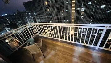Balcony in 3 BHK Apartment at My Home Mangala, Kondapur – for Rent