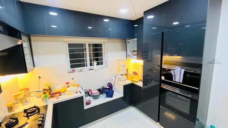 Kitchen, my-home-mangala 3 Bedroom 1845 Sq.Ft. Apartment In Kondapur Hyderabad 9764972