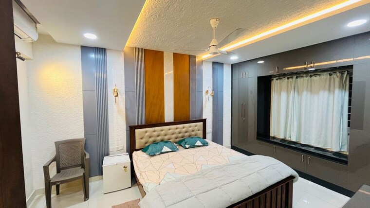 Bedroom, my-home-mangala 3 Bedroom 1845 Sq.Ft. Apartment In Kondapur Hyderabad 9764972