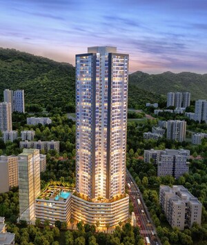 2 BHK Apartment – Exterior View View at Dynamix Divum, Malad East - for Rent