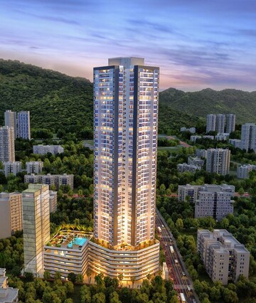 2 BHK Apartment – Exterior View View at Dynamix Divum, Malad East - for Rent