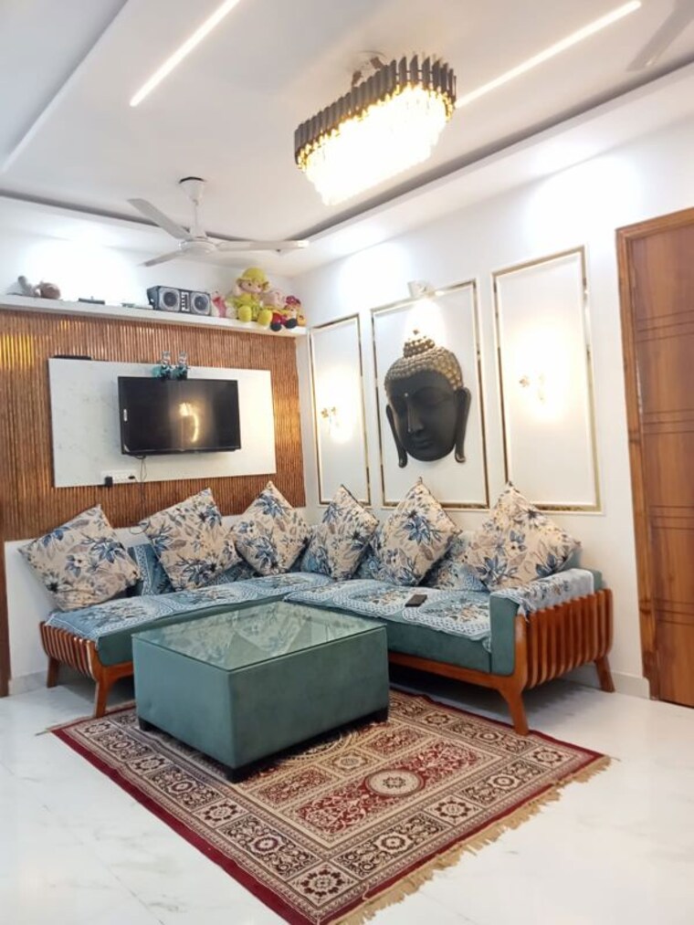 Living Room, kamalpur 3 Bedroom 810 Sq.Ft. Apartment In Kamalpur Delhi 9762996