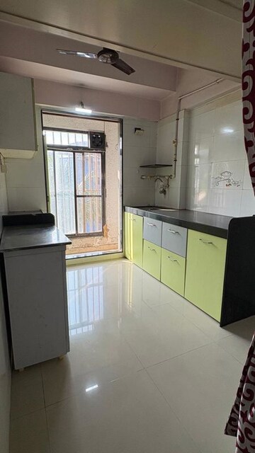 Kitchen in 1 RK Apartment at Solitaire CHS Virar East, Virar East – for Sale