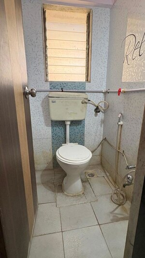 Bathroom in 1 RK Apartment at Solitaire CHS Virar East, Virar East – for Sale