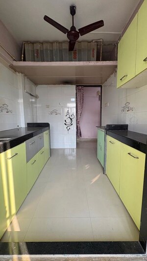 Kitchen in 1 RK Apartment at Solitaire CHS Virar East, Virar East – for Sale