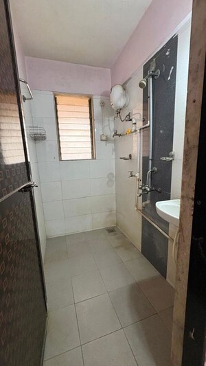 Bathroom in 1 RK Apartment at Solitaire CHS Virar East, Virar East – for Sale