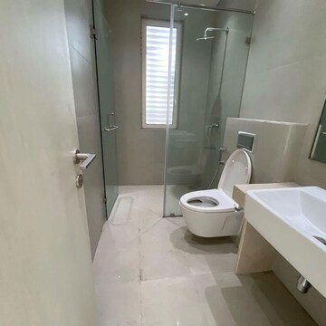 Bathroom in 3 BHK Apartment at Indiabulls Sky Forest, Dighe Nagar – for Rent