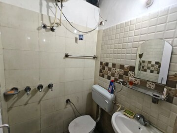 Bathroom in 3 BHK Apartment at Sector 4 – for Rent