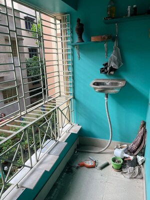 Balcony in 2 BHK Apartment at Kasba – for Rent