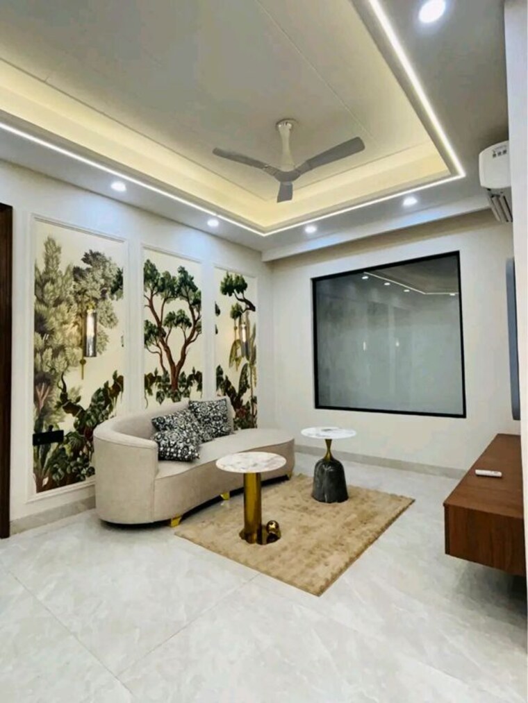 Living Room, chattarpur 3 Bedroom 1300 Sq.Ft. Apartment In Chattarpur Delhi 9765301