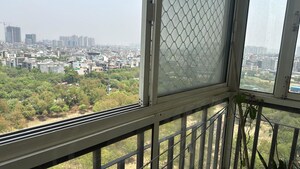 Balcony in 2 BHK Apartment at Aims Golf Avenue II, Sector 75 – for Rent