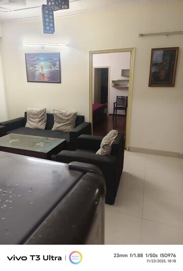 Living Room in 2 BHK Apartment at Maxblis White House, Sector 75 – for Rent
