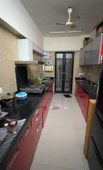 Kitchen in 2 BHK Apartment at Hubtown Hillcrest JVLR, Andheri East – for Rent