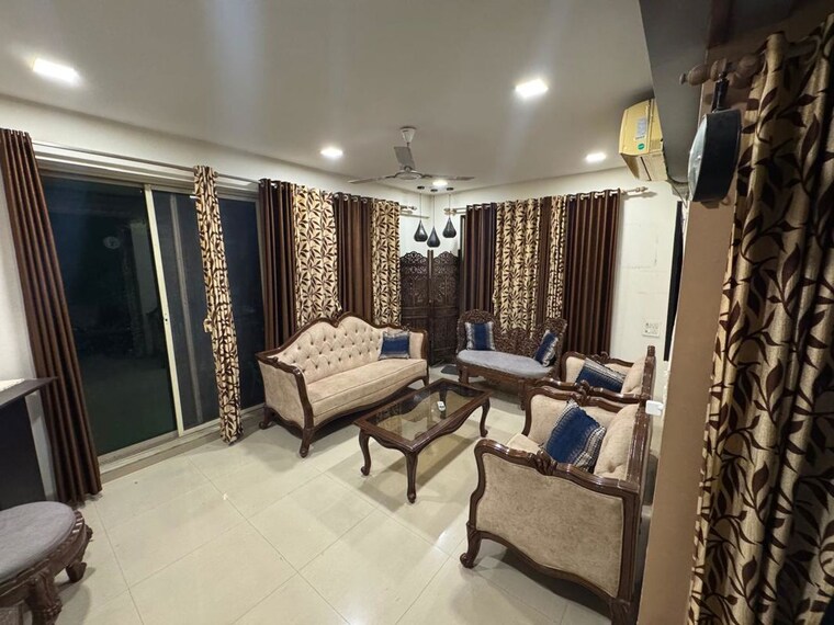 Living Room, sai-siddhi-chs-kharghar 3 Bedroom 1500 Sq.Ft. Apartment In Kharghar Sector 18 Navi Mumbai 9765305