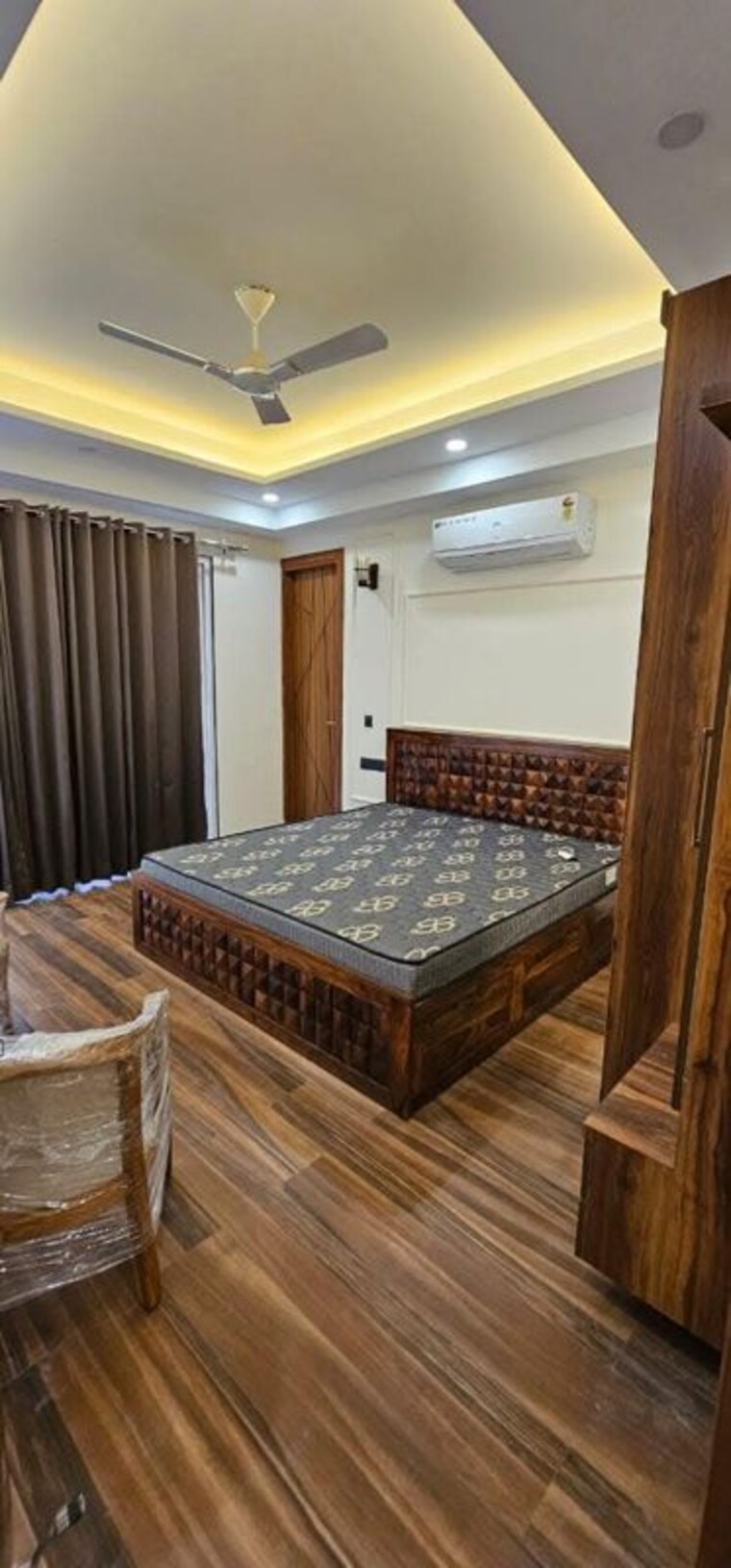 Bedroom, unitech-south-city-1 3 Bedroom 2500 Sq.Ft. Builder Floor In South City 1 Gurgaon 9765345