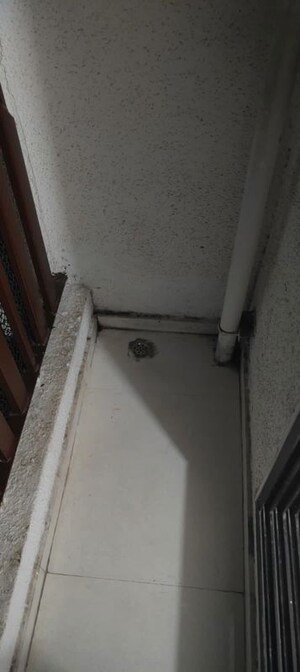 Bathroom in 1 BHK Apartment at Dynamic Crest, Shilphata – for Rent