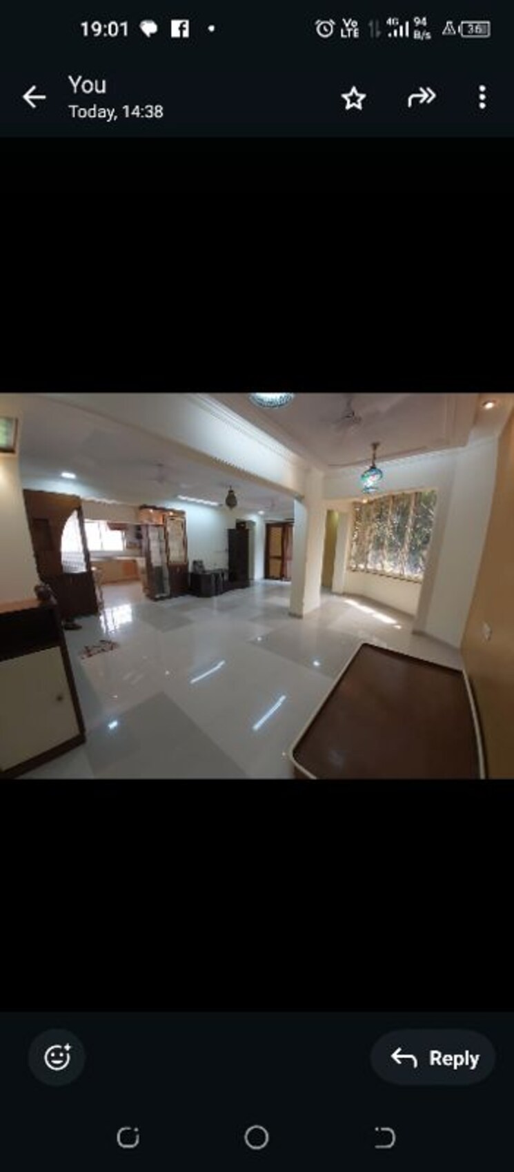 Bedroom, mahim west 3 Bedroom 1600 Sq.Ft. Apartment In Mahim West Mumbai 9765378
