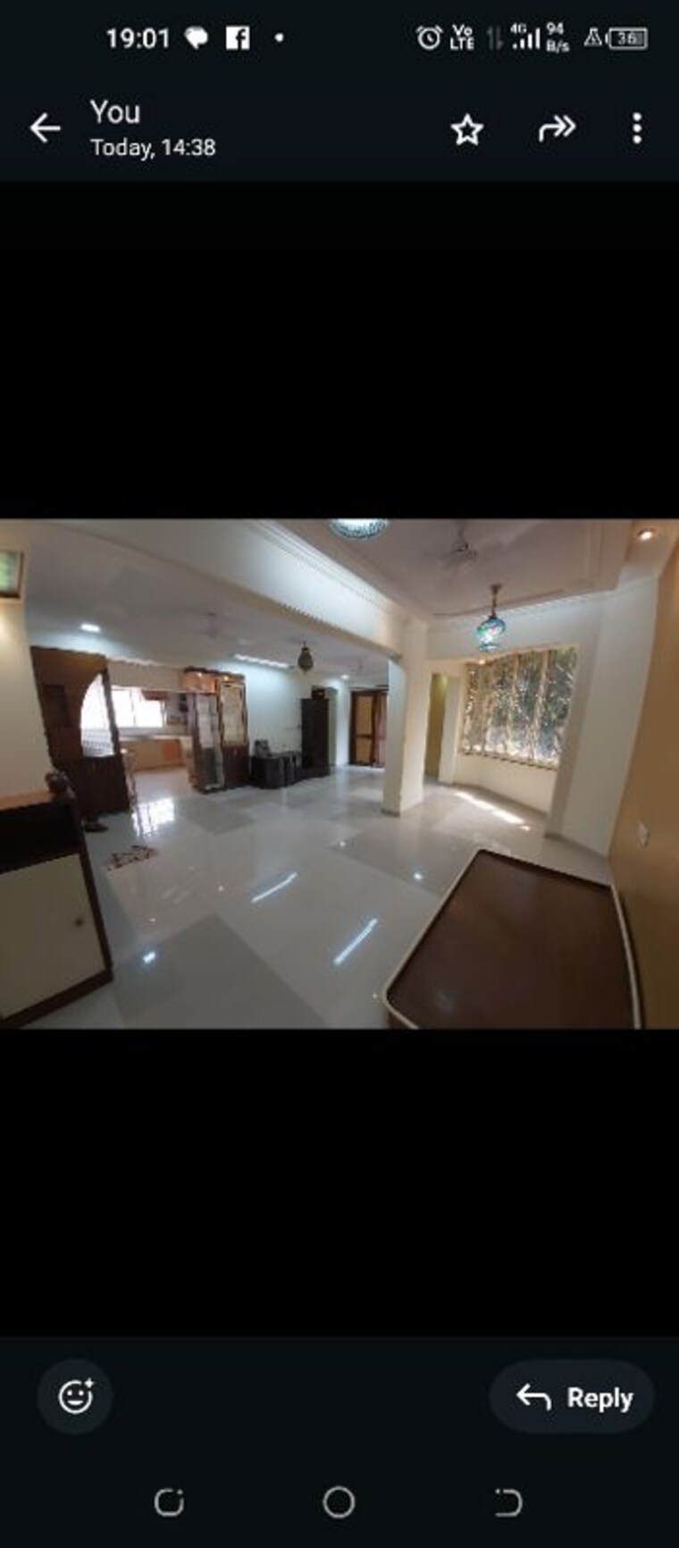 Bedroom, mahim west 3 Bedroom 1600 Sq.Ft. Apartment In Mahim West Mumbai 9765378