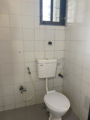 Bathroom in 3 BHK Apartment at Vasundhara Tower Kharghar, Kharghar – for Rent
