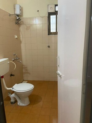 Bathroom in 3 BHK Apartment at Vasundhara Tower Kharghar, Kharghar – for Rent