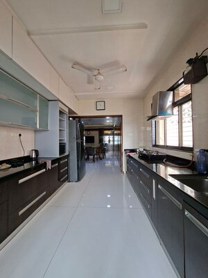 Kitchen in 4 BHK Apartment at Landmark Apartments, Kharghar – for Rent