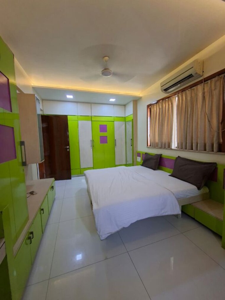 Master Bedroom, landmark-apartments 4 Bedroom 3500 Sq.Ft. Apartment In Kharghar Navi Mumbai 9765395