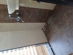 Bathroom in 1 BHK Apartment at Neelkanth Sparkle, Ghansoli – for Rent