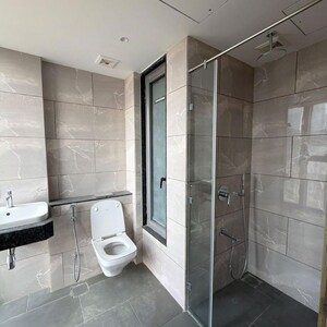 Bathroom in 4 BHK Apartment at Rustomjee Crown, Gokhale Road – for Rent